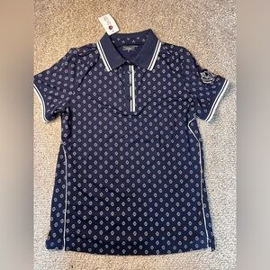 NEW! Women’s Vineyard Vines Navy and White Polo Shirt